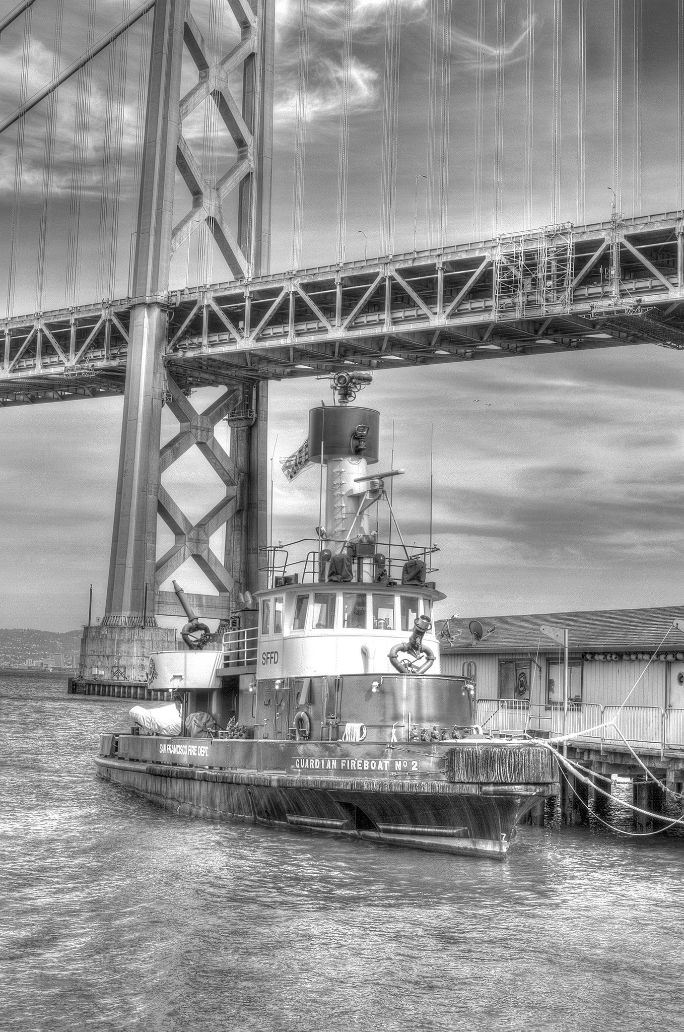 Bay Bridge boat
