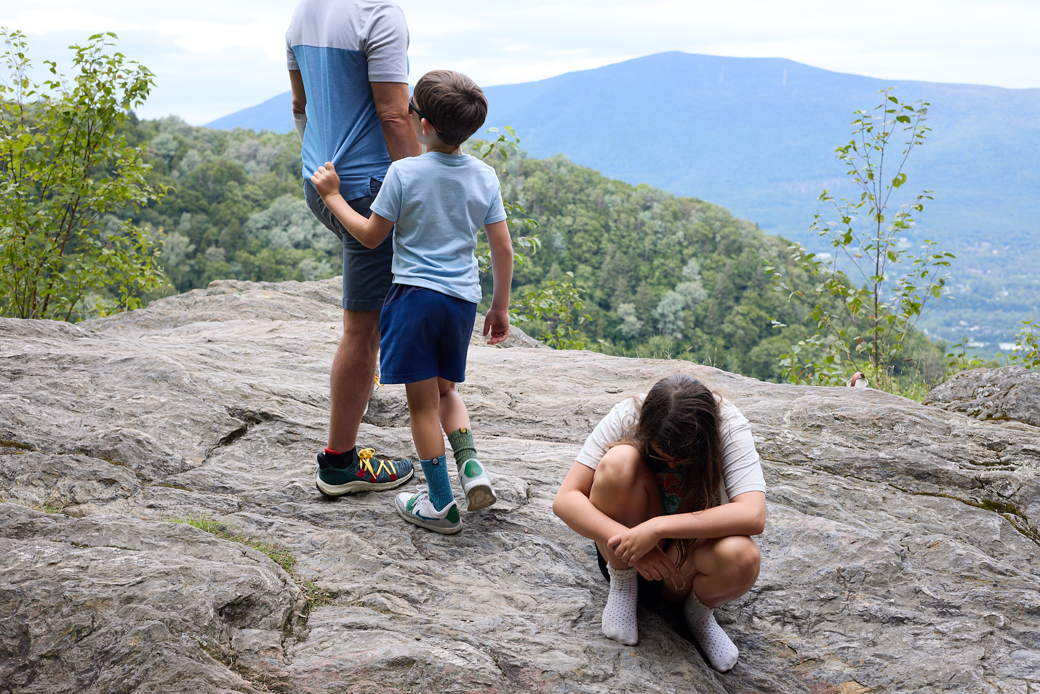 Kids on Prospect Rock